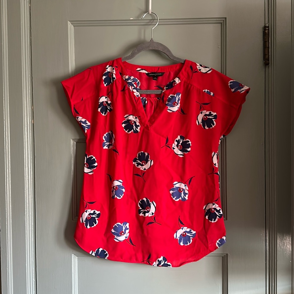 Two Banana Republic Blouses - excellent condition!